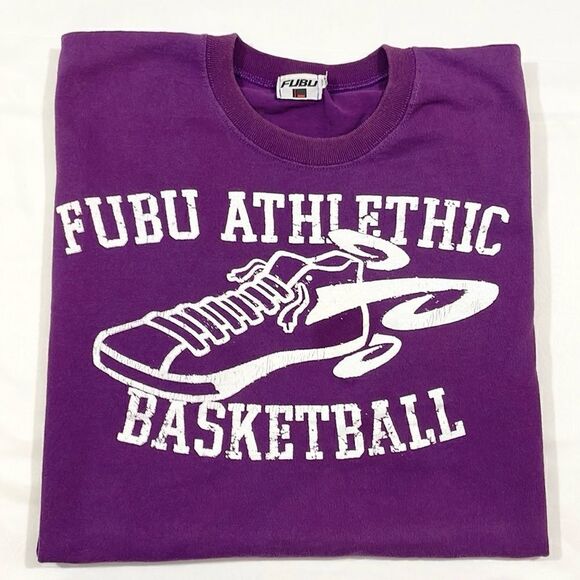 Vintage Fubu Atheltic Basketball New York Knicks Short Sleeve Tee - Picture 1 of 5
